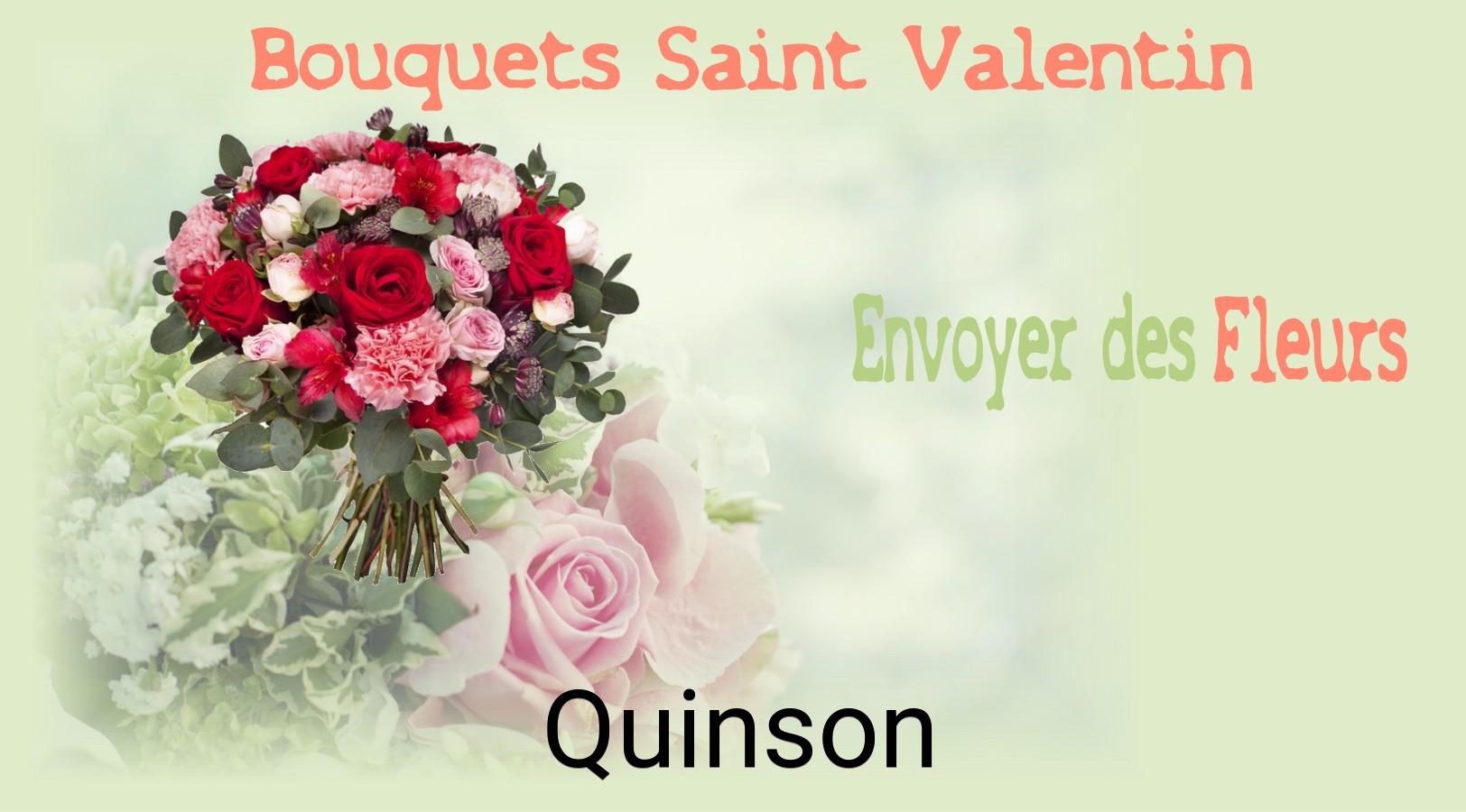Roses de Saint-Valentin livrées à Quinson